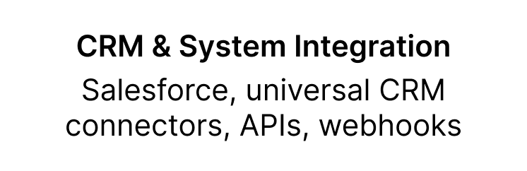 CRM and System Integration